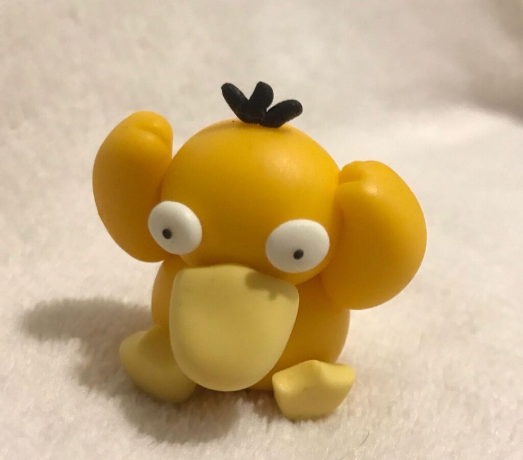 Stupid duck with headache is now added to my clay collection!