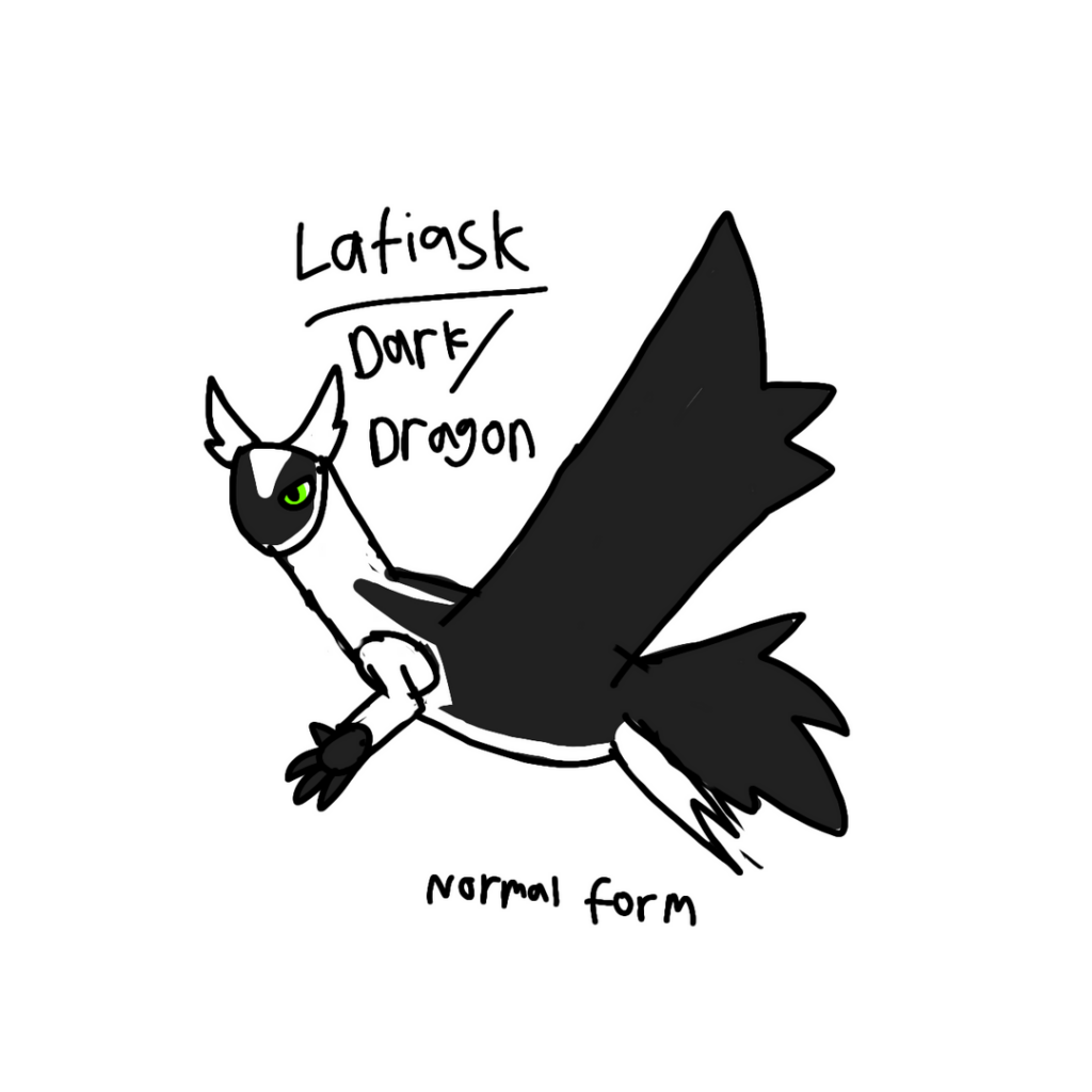 A Pokémon I made when I was younger! I added somethings now.