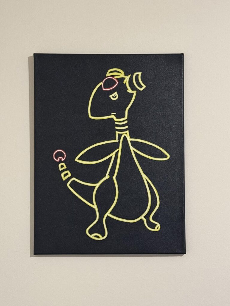 Ampharos my girlfriend painted for me