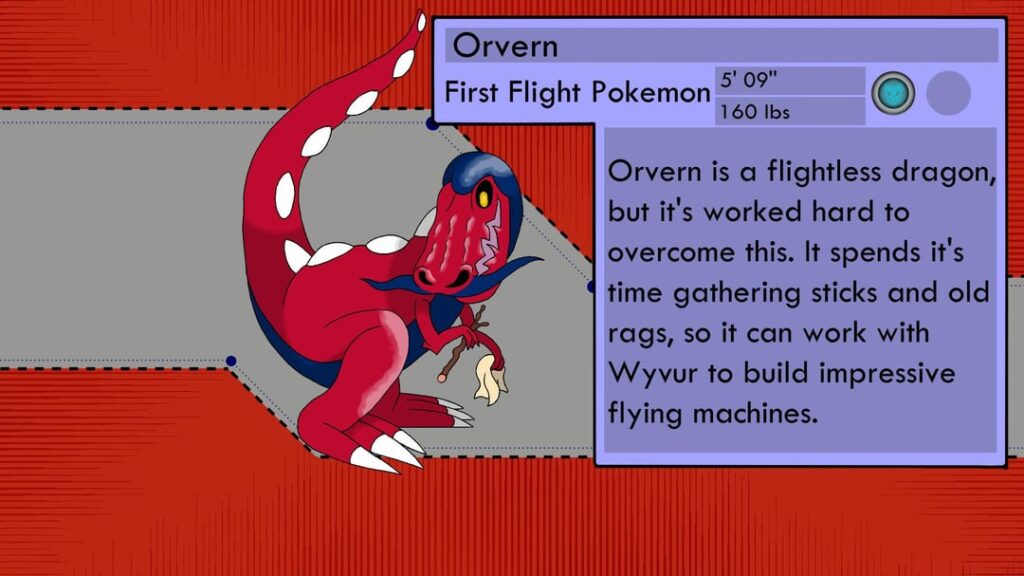 A New Pokemon Has Appeared! Introducing Orvern!