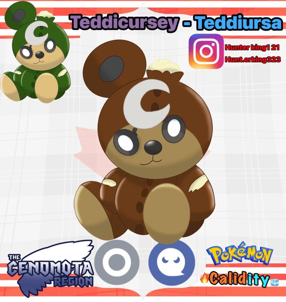 Here is another fakemon based on a teddy bear
