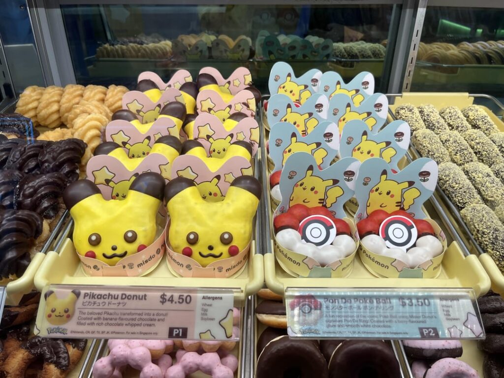 My country’s Mister Donut had a Pokemon Collab! I can’t take how cute Pikachu looks!! ⚡️🤩