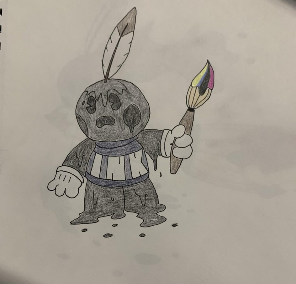 Dark/Fairy Type convergent evolution of the Tinkaton line. Inkatink, Inkatuff and Inkaton