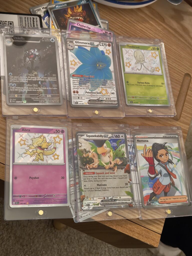 Opened 5 packs, I'm v happy