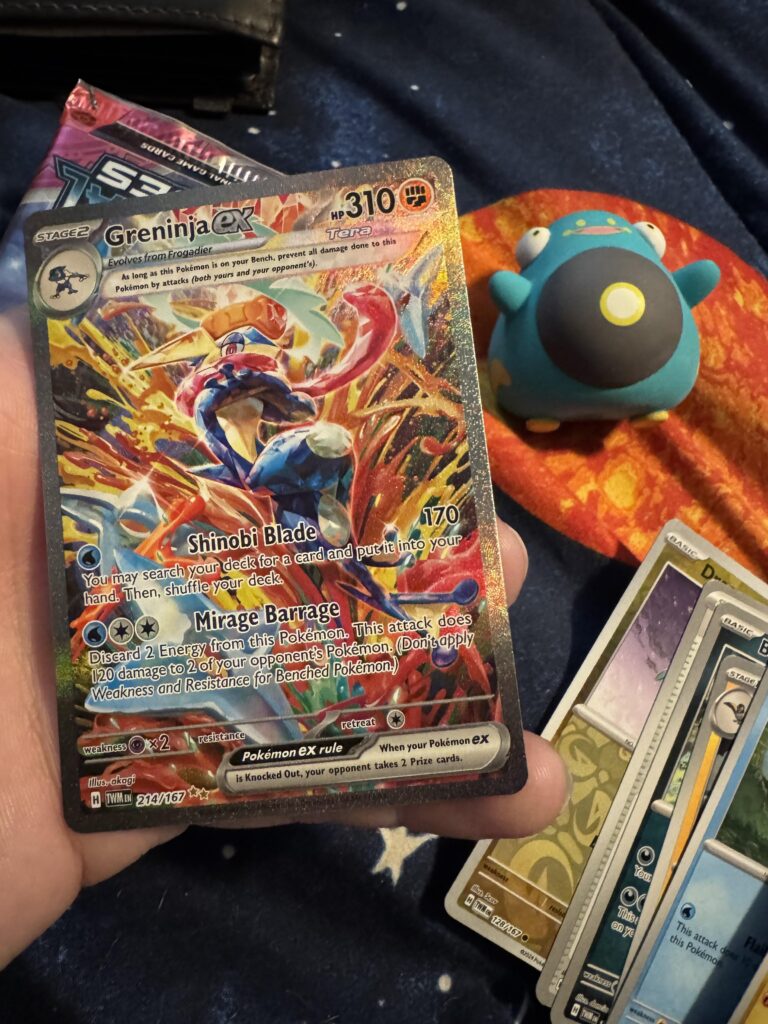 The eraser Pokémon is holy.