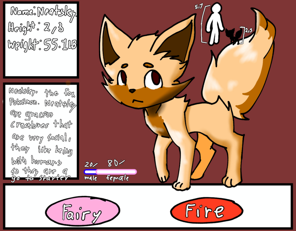 I made new fakemon!