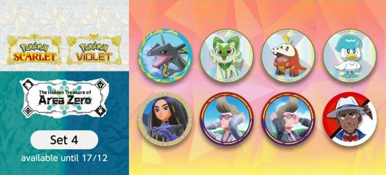 Fourth Wave of Pokémon Scarlet and Violet Icons available