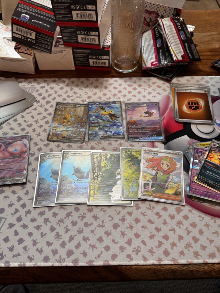 Opened 5 151 booster bundles