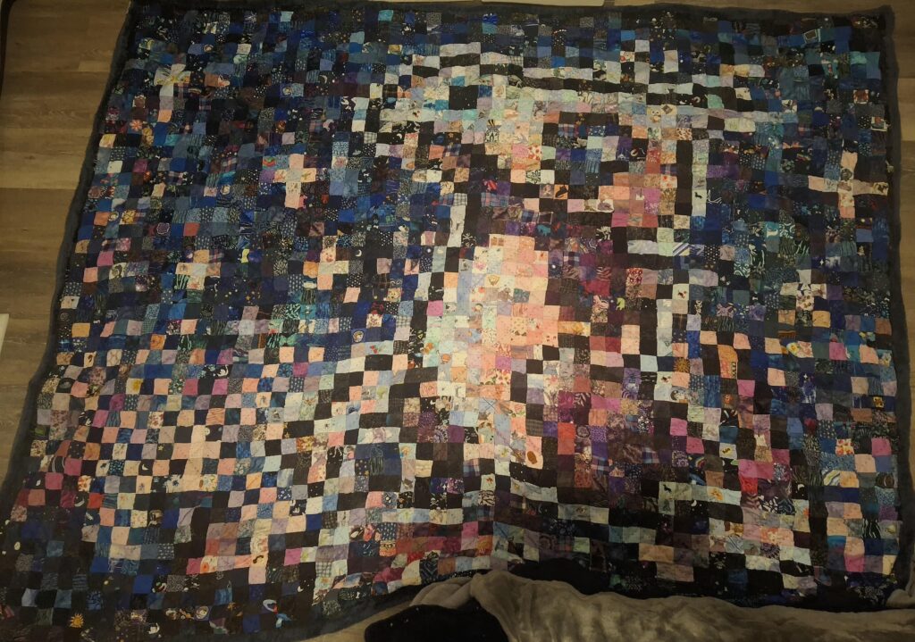 I finished my Cubone (I-Spy) Quilt