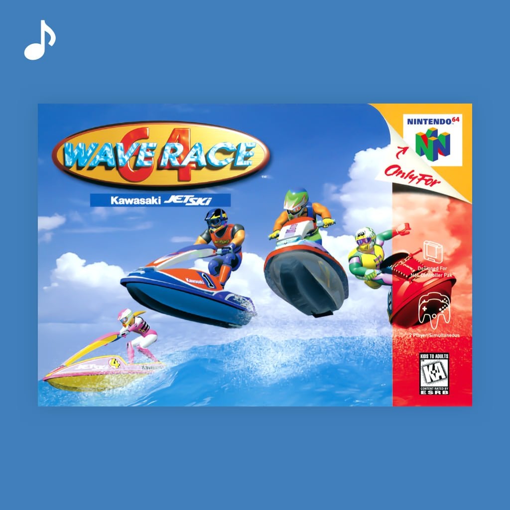 Wave Racer is now Available on Nintendo Music!