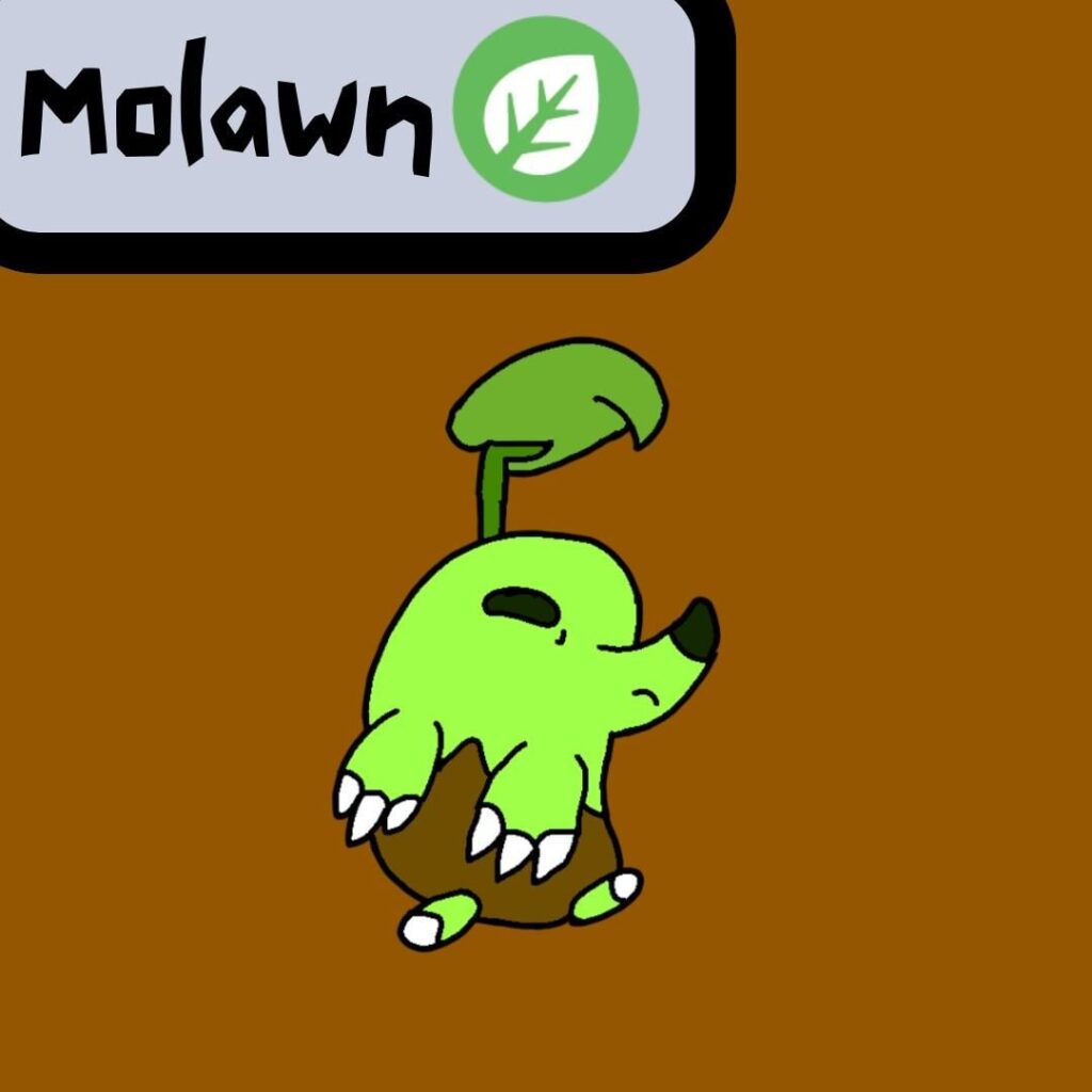 Molawn the Blind Pokémon