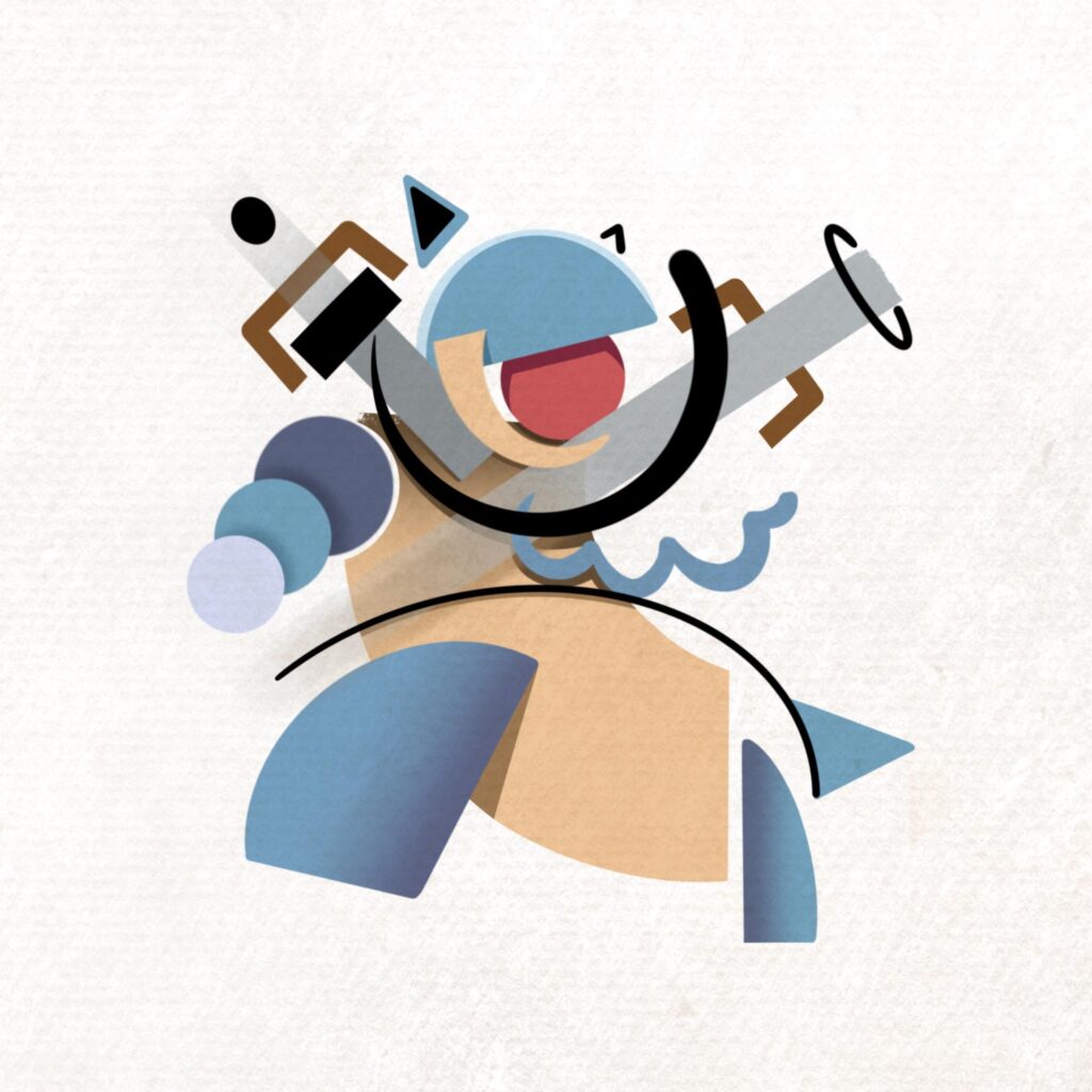 I'm drawing the first generation of Pokémon and I'd love to exhibit them in an art gallery. Recognize this one?