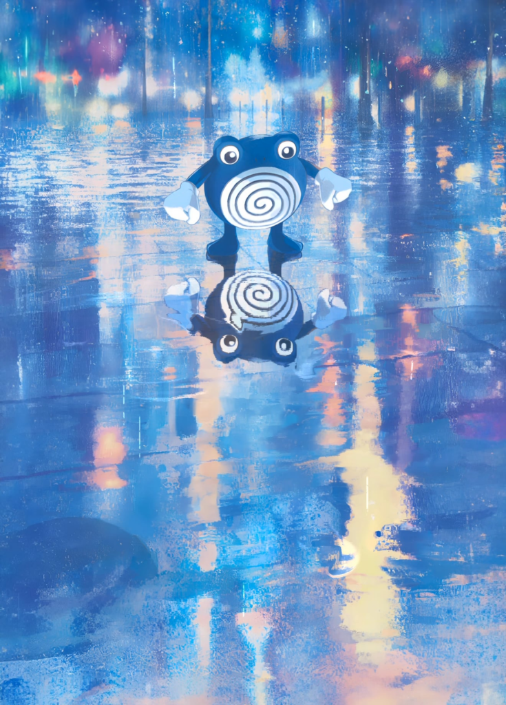 I've animated Poliwhirl card from 151 - What do you think about it ?