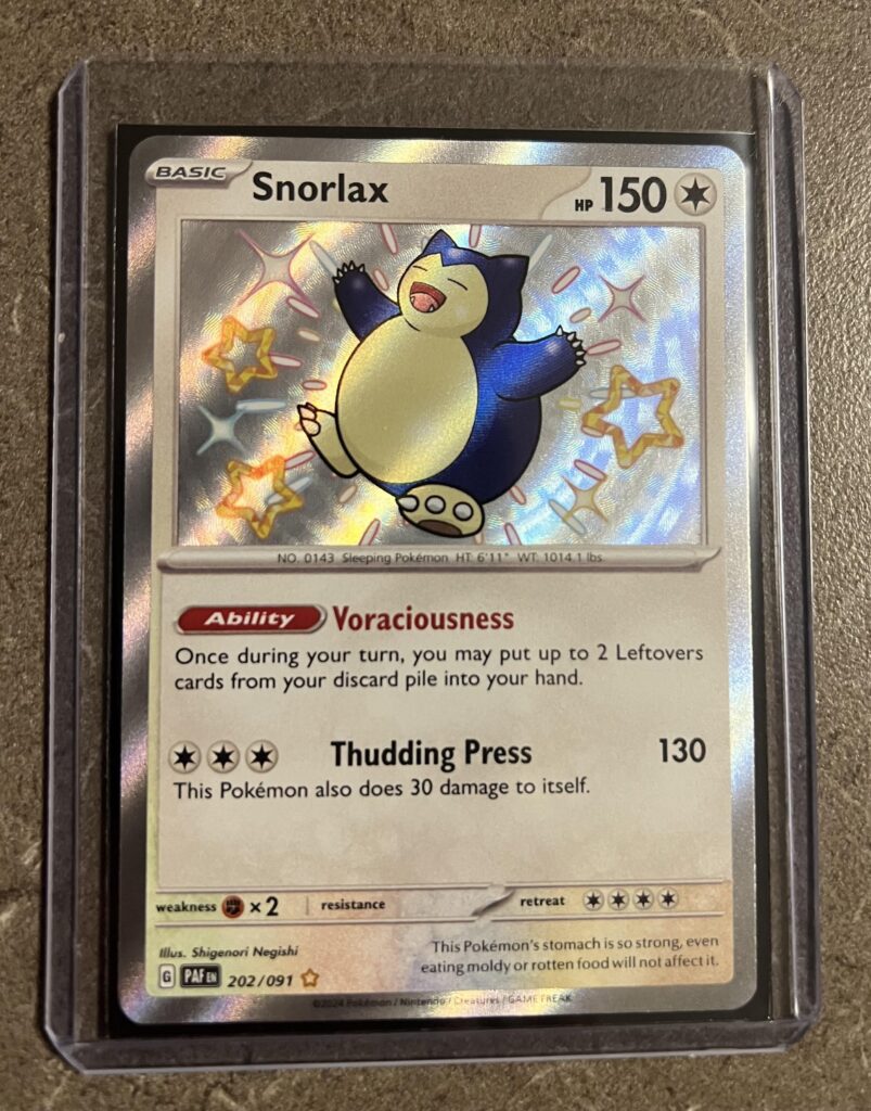 Just pulled this amazing Snorlax and wanted to share.