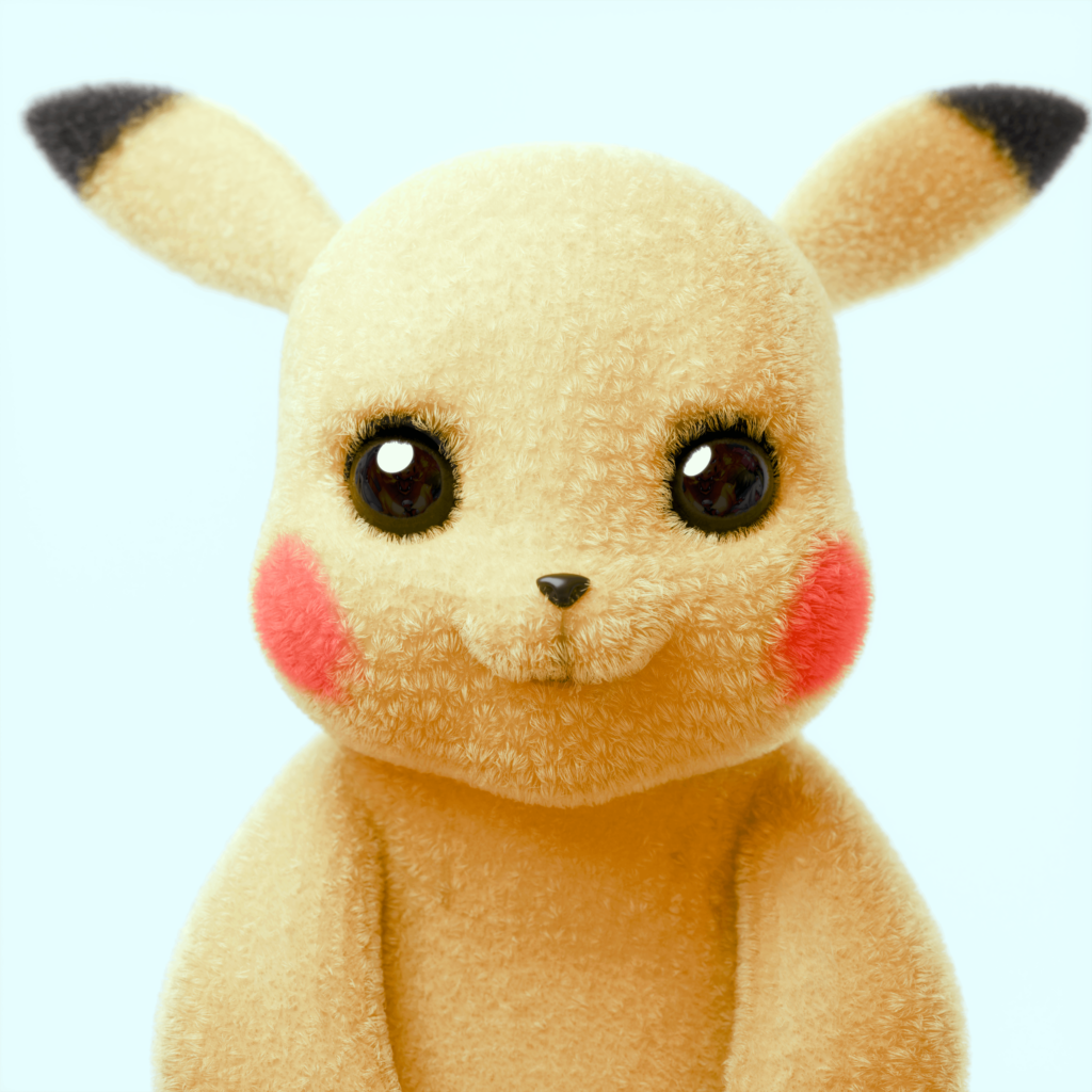 Fuzzy Pikachu