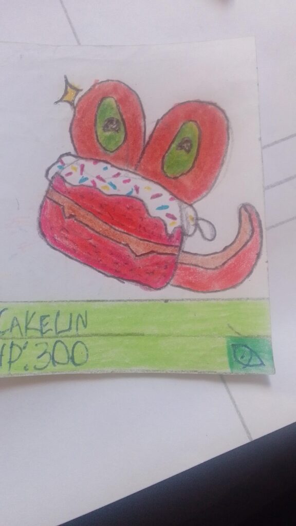 Cakelin,the red velvet pokemon