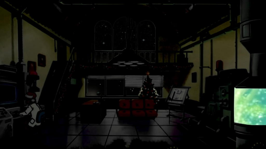 I created what I imagined Professor Oak's lab would look like on a Christmas night 🔬🎄