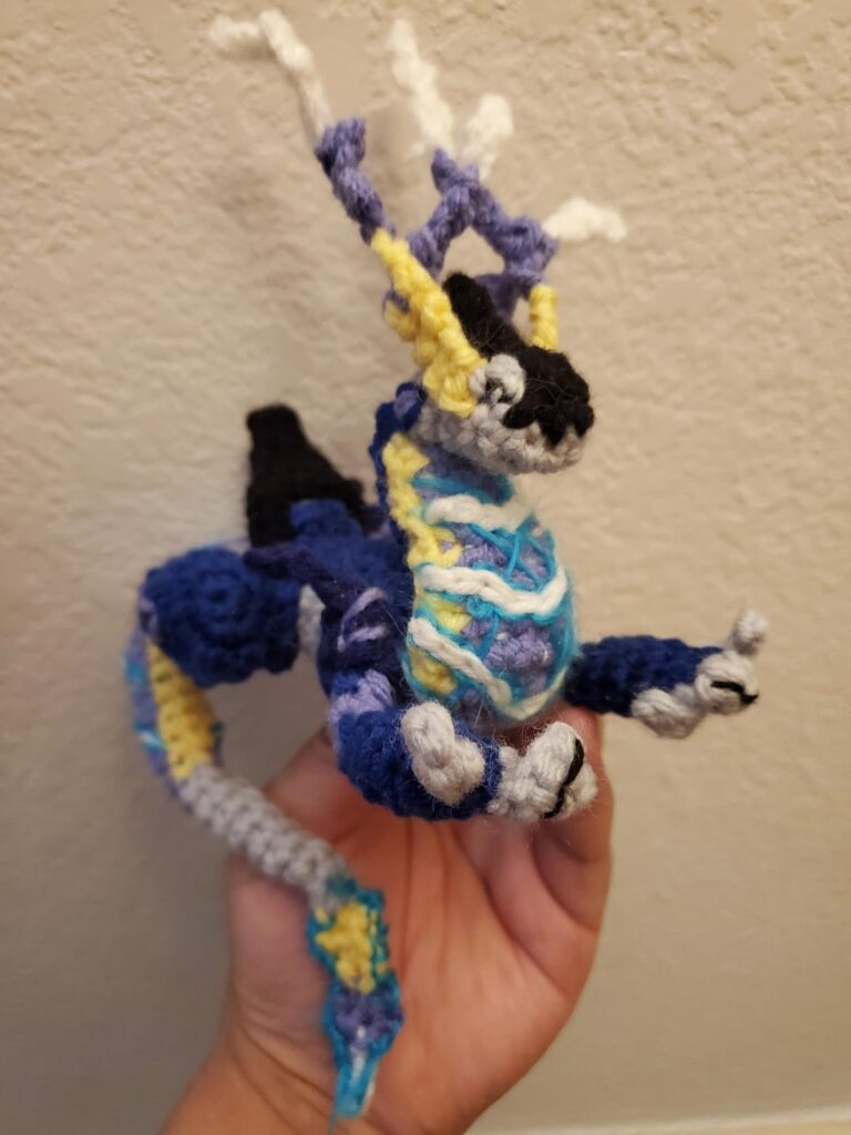 [oc] I crocheted a Miraidon
