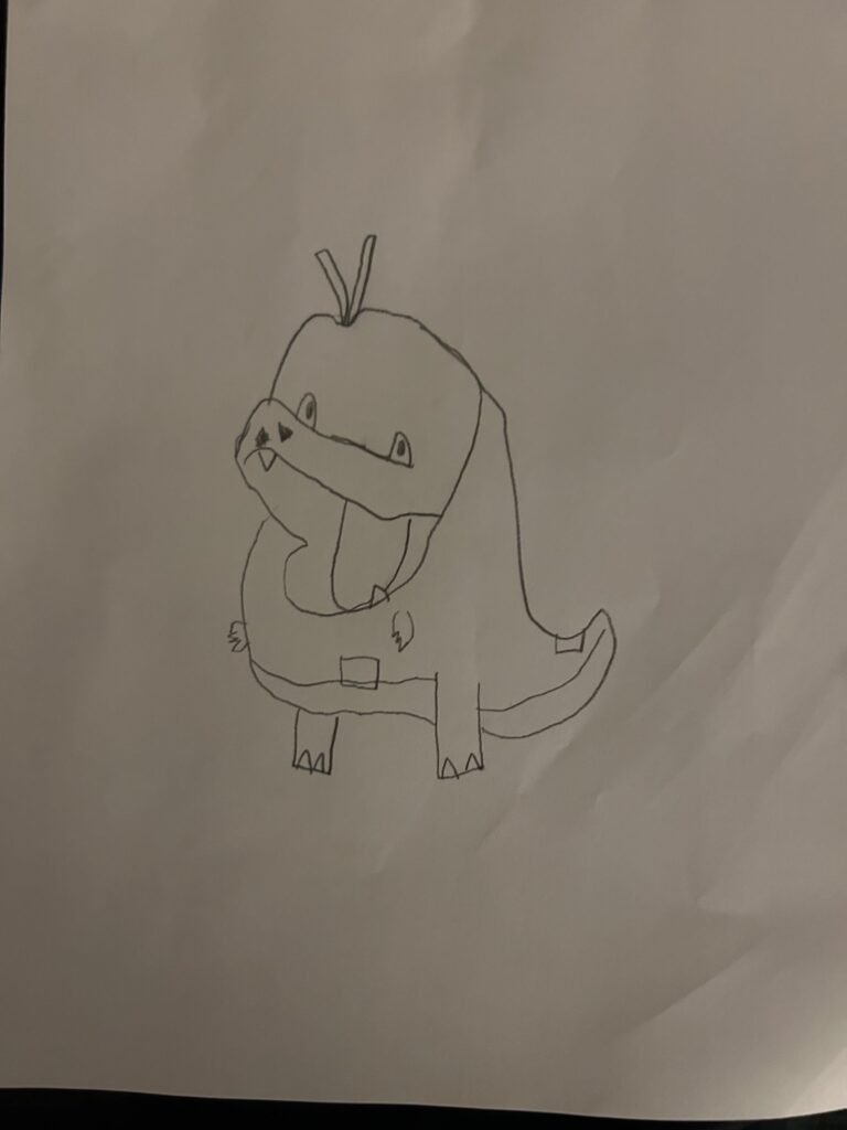 [OC] What do you think of this Fuecoco drawing?