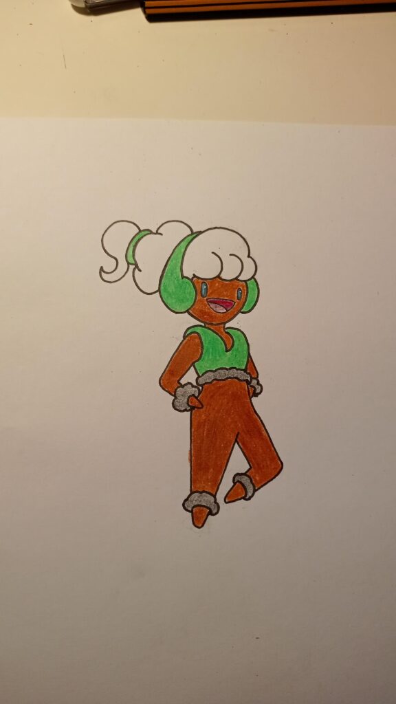 Whimsicott new form ispired by Hisui Lilligant