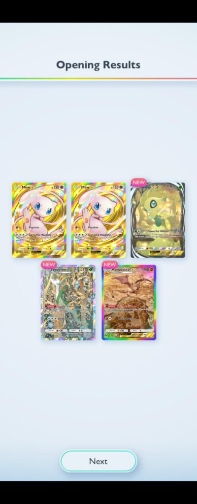 God pack in tcg 🥹