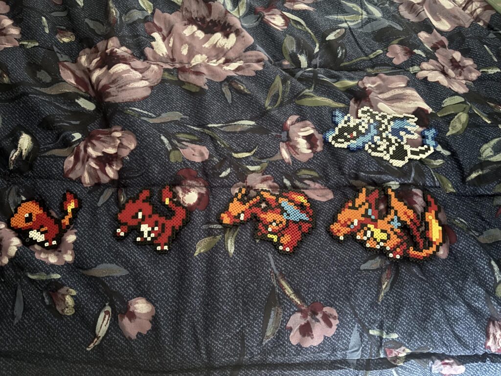 Charmander to Charizard creations