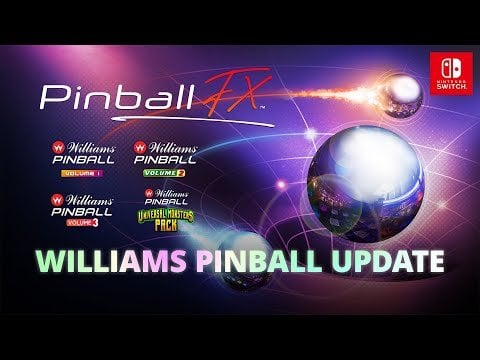 Nintendo Switch Williams Pinball Legacy Content Update