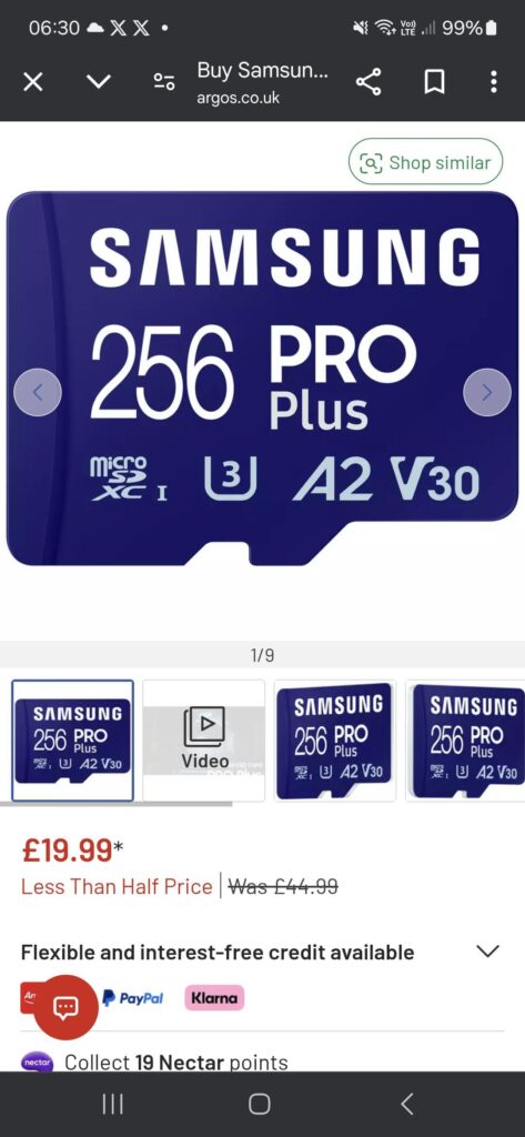 Is this a good sd card for Nintendo switch