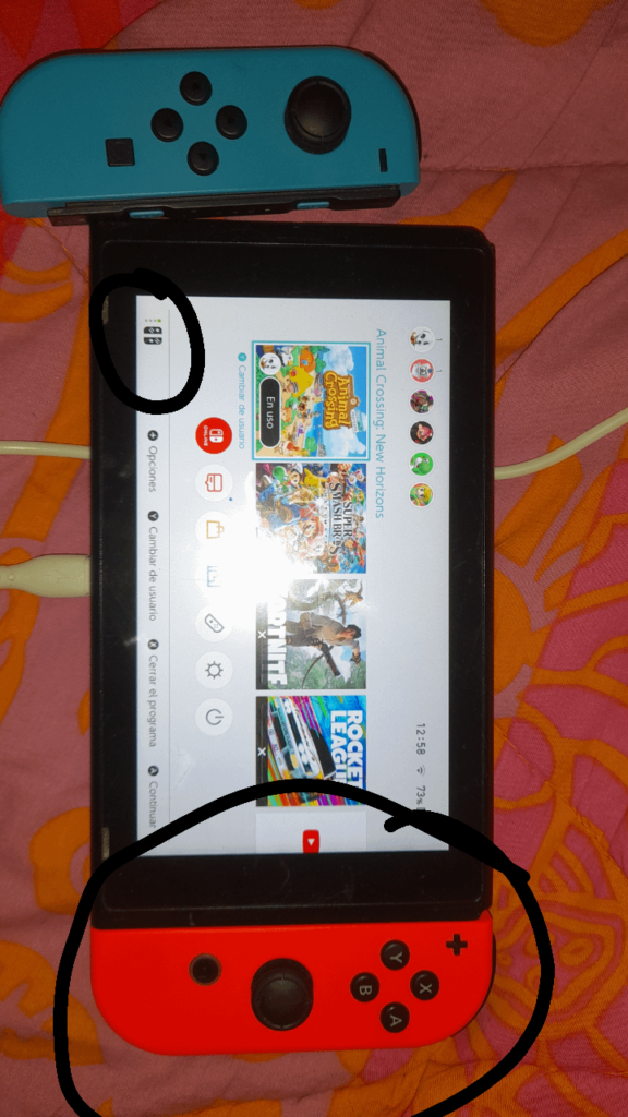 why my switch does not recognize when i attach the joycon to the console?