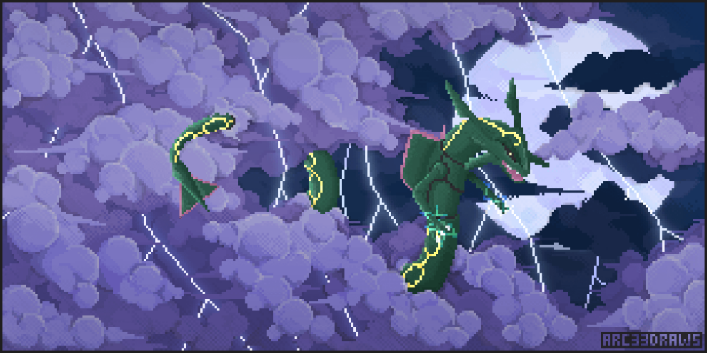 I had a go at Pokemon pixel art