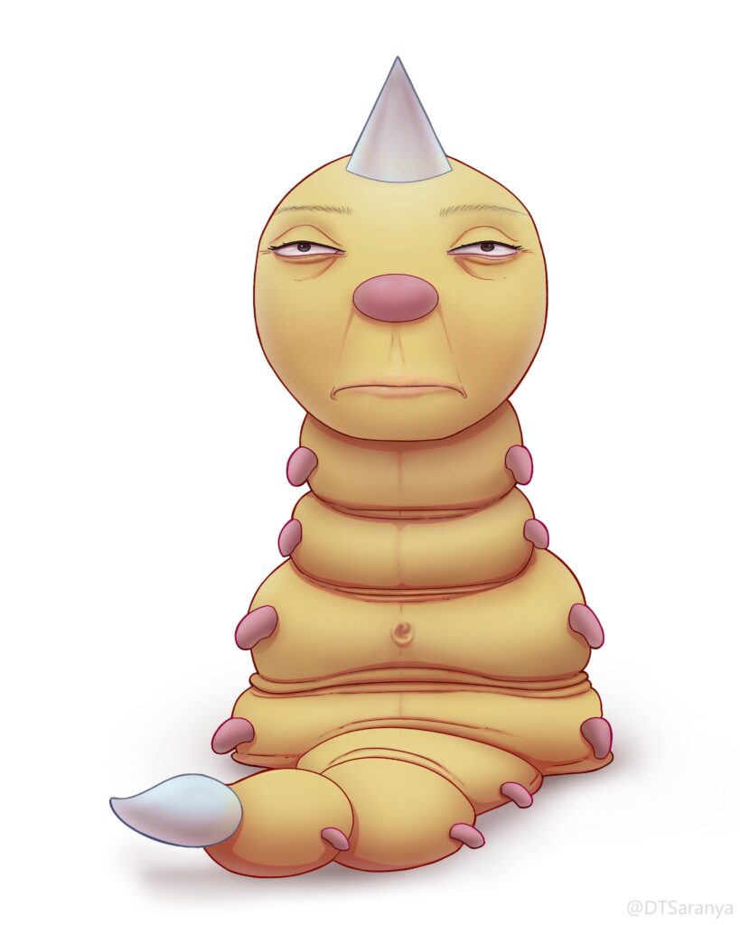 Hello innocent people. I drew you a weedle.
