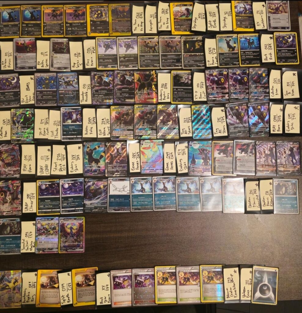 Umbreon Collection Help