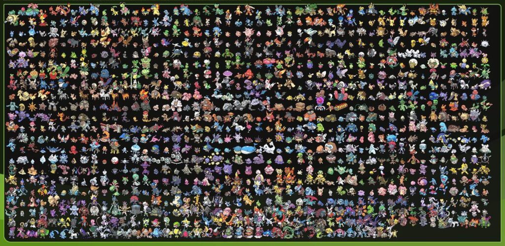 Updated National Pokédex v1