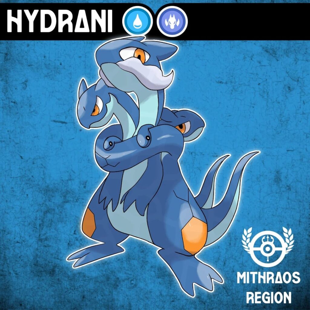 Our water starter has just evolved! More information on my Instagram @dhio_art
