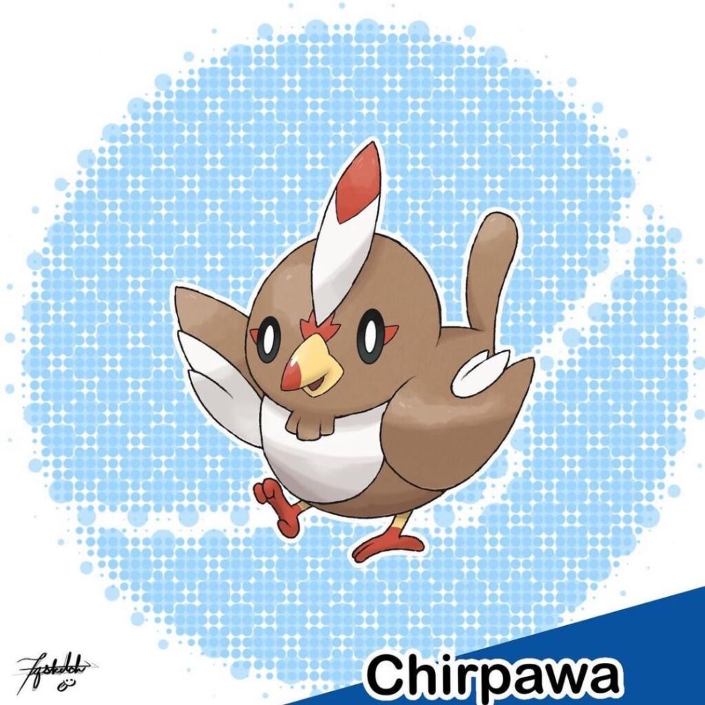 Chirpawa the Tiny Bird Pokemon