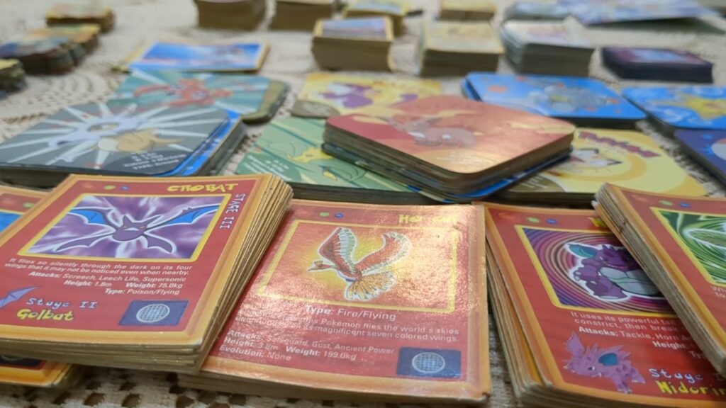 My love for Pokemon freebies . 1000+ cards. True collection from 2000