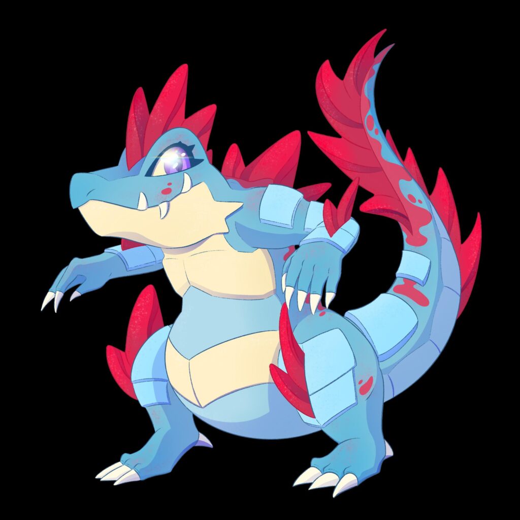 FERALIGATR! Commission I did some time ago and I really like the result!