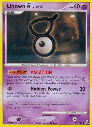 Could this Unown V technically evolve into this Unown VSTAR (ignoring regulations)