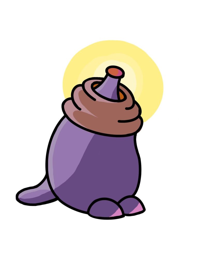 I think i went too far with that one (was aiming for a cute poke-mole)