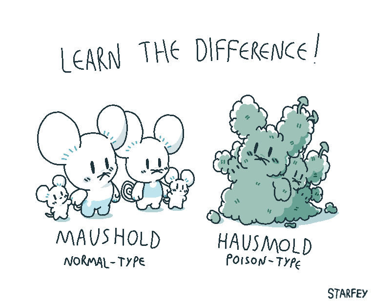 Fun idea I had: Poison-type variation of Maushold called Hausmold