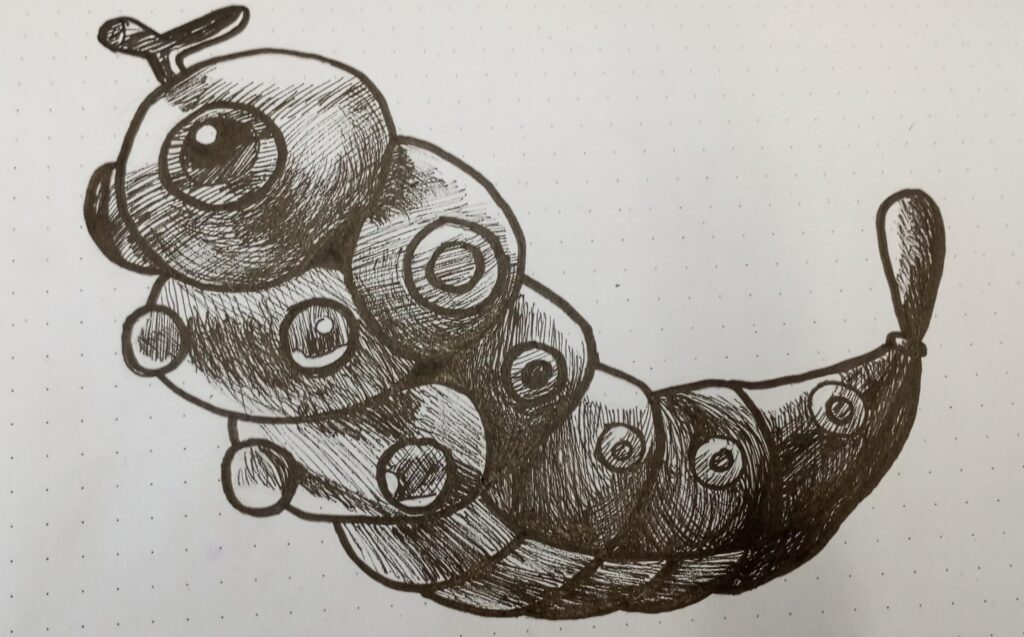 I drew a Caterpie