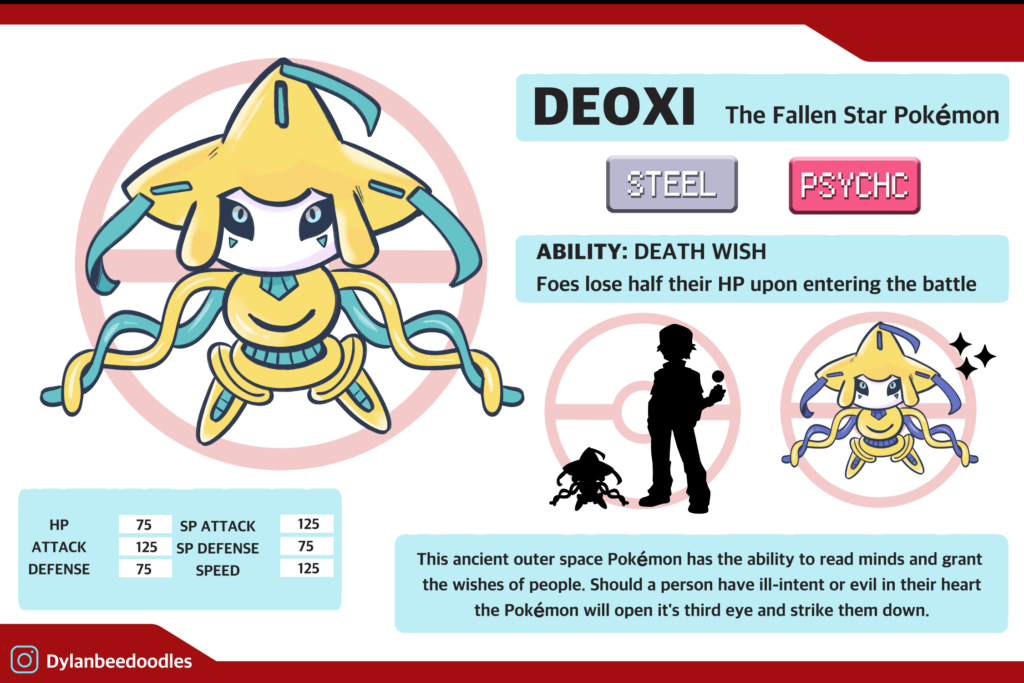 Deoxys + Jirachi fusion!