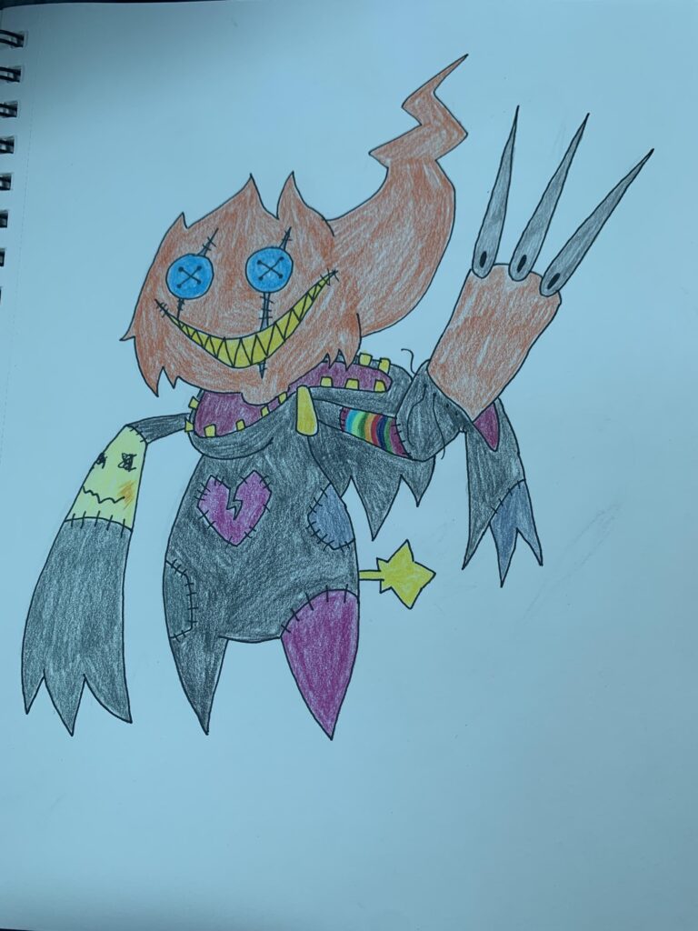 Gave Banette the Bloodmoon Treatment. Since it’s close to Halloween, I based this off of Chucky. This is Best Buddy Banette.