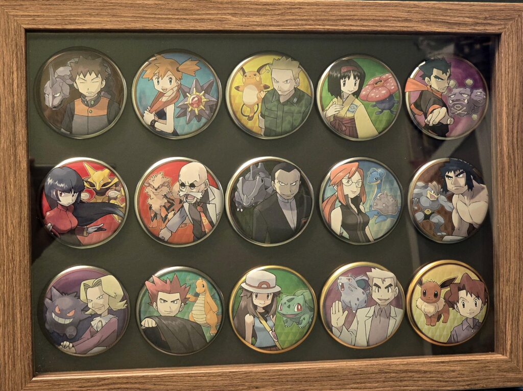 Finally collected 15/17 FRLG can badges while in Japan!