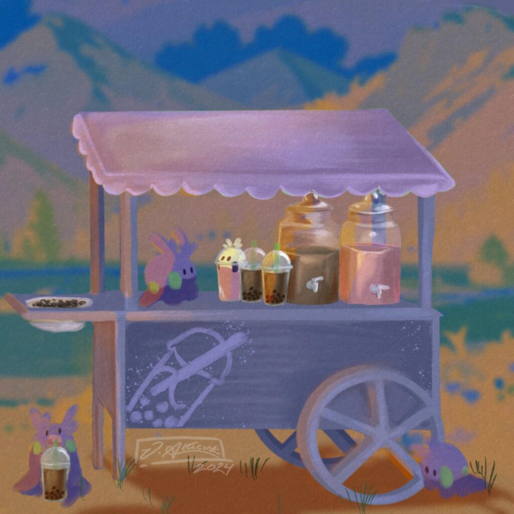 Goomy owned Bubble Tea Stand 🧋[OC]