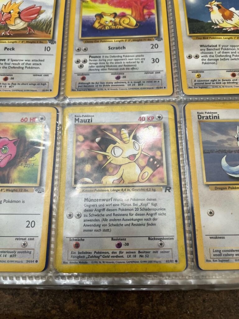 Ninetails and meowth