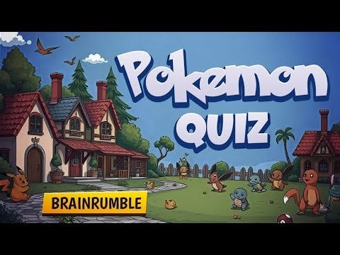 Test your knowledge on Pokémon! Comment your score!
