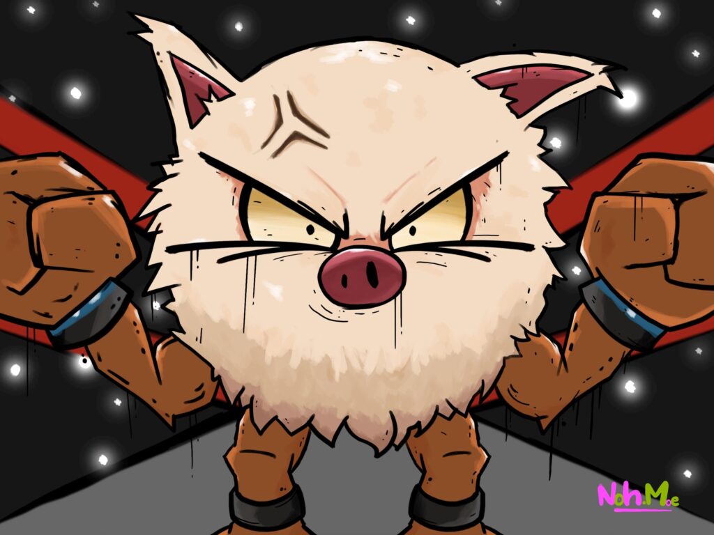 Another Day Another Primeape Drawing