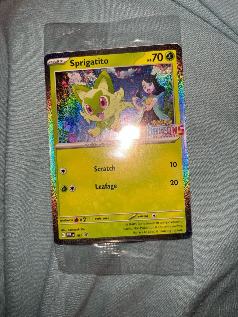 Promo card for spending money