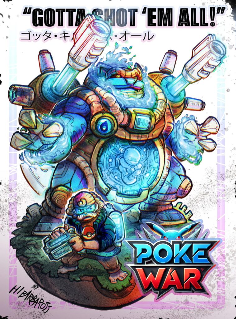 Watched Alien, got inspired, and ended up designing this dark, post-apocalyptic Pokémon world as a game artist. Kinda wild, right? What do you all think?